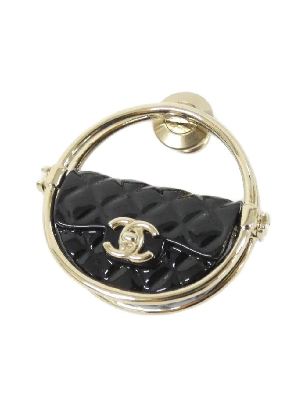 Chanel Pin Brooch Gold